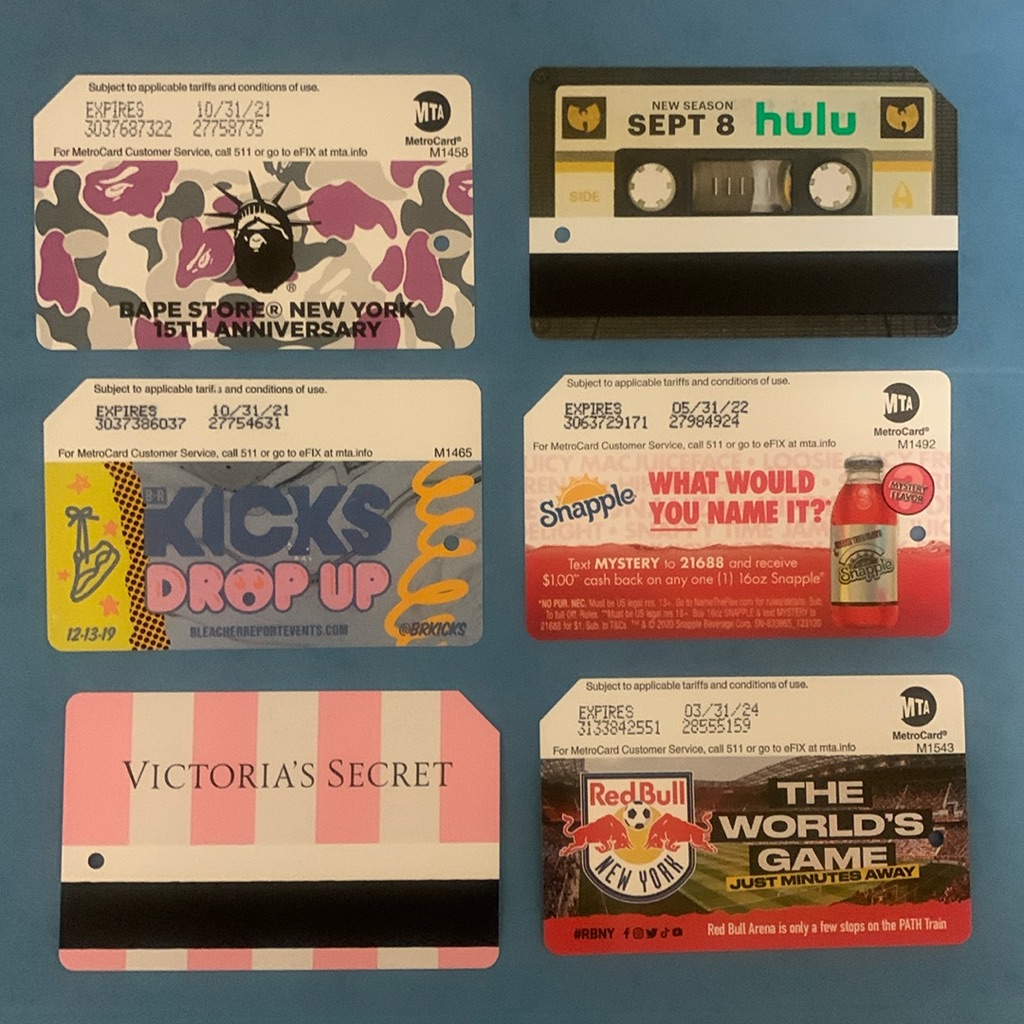 Collectible Rare Nyc Metrocards Wu Tang With Bonus Collectible Items Collectible Rare Nyc Metrocards Wu Tang With Bonus Collectible Items